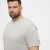 North Latitude T-Shirt O-Neck Grey Melange TALL - TALL T-skjorter - Ekstra Lange T-skjorter
