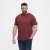 North Latitude T-Shirt O-Neck Bordeaux TALL - TALL T-skjorter - Ekstra Lange T-skjorter