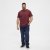 North Latitude T-Shirt O-Neck Bordeaux TALL - TALL T-skjorter - Ekstra Lange T-skjorter