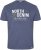 North Latitude Denim Printed T-Shirt Blue Melange TALL - TALL T-skjorter - Ekstra Lange T-skjorter