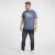 North Latitude Denim Printed T-Shirt Blue Melange TALL - TALL T-skjorter - Ekstra Lange T-skjorter