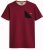 Motley Denim Milan T-skjorte Rød - T-skjorter - Store T-skjorter - 2XL-14XL