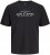 Jack & Jones Kevin T-Skjorte Svart - T-skjorter - Store T-skjorter - 2XL-14XL