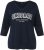 Ulla Popken City Name Graphic Tee Navy - Trykket T-skjorter for dame - 