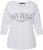 Ulla Popken City Name Graphic Tee Snow White - Trykket T-skjorter for dame - 