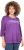 Ulla Popken UNIQUE Embroidered 3/4 Sleeve Tee Purple - T-skjorter - 