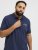 Jack & Jones College Logo Short Sleeve Polo Shirt Blue - Polo- & piqueskjorter - Poloskjorte i store størrelser - 2XL-8XL