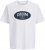 Jack & Jones Dover Denim O-Neck T-Shirt White - T-skjorter - Store T-skjorter - 2XL-14XL