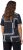 Ulla Popken Paisley A-Line Short Sleeve Tee Navy Blue - Trykket T-skjorter for dame - 