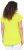 Ulla Popken Half-Sleeve A-line V-Neck Boat Pattern T-Shirt Lime - Trykket T-skjorter for dame - 