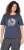 Ulla Popken Peacock Short Sleeve Graphic Tee - Trykket T-skjorter for dame - 