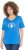 Ulla Popken Shell Picker Club Short Sleeve Graphic Tee Teal Blue - DAMEKLÆR 40-66 - Dameklær i store størrelser