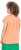 Ulla Popken Free Spirit Butterfly Cap Sleeve Graphic Tee Coral - Trykket T-skjorter for dame - 