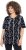 Ulla Popken Letter Print Short Sleeve Tee Black - Trykket T-skjorter for dame - 