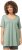 Ulla Popken Essential Front Pleat Tee Light Moss Green - T-skjorter - 