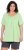 Ulla Popken Essential Front Pleat Tee Light Green - T-skjorter - 