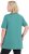 Ulla Popken Essential Front Pleat Tee Green - T-skjorter - 