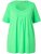 Ulla Popken Essential Front Pleat Tee Mint Green - T-skjorter - 