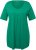 Ulla Popken Essential Front Pleat Tee Emerald Green - T-skjorter - 