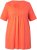 Ulla Popken Essential Front Pleat Tee Pink Coral - T-skjorter - 