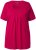 Ulla Popken Essential Front Pleat Tee Dark Raspberry - T-skjorter - 
