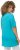 Ulla Popken Essential Front Pleat Tee Deep Aqua - T-skjorter - 