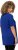 Ulla Popken Essential Front Pleat Tee Cobalt Blue - T-skjorter - 