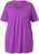 Ulla Popken Essential Front Pleat Tee Purple - T-skjorter - 