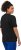 Ulla Popken Piping Accent Functional UVP 50+ Stretch Knit Top Black - T-skjorter - 