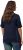 Ulla Popken Piping Accent Functional UVP 50+ Stretch Knit Top Navy Blue - T-skjorter - 