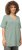 Ulla Popken Essential Notch Neck Stretch Tee Light Moss Green - T-skjorter - 