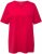 Ulla Popken Essential Notch Neck Stretch Tee Red - T-skjorter - 