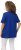 Ulla Popken Essential Notch Neck Stretch Tee Cobalt Blue - T-skjorter - 