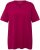 Ulla Popken Essential Notch Neck Stretch Tee Magnolia Red - T-skjorter - 