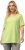 Ulla Popken Essential Square Neck Stretch Tee Lime Green - T-skjorter - 