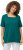 Ulla Popken Essential Square Neck Stretch Tee Emerald - T-skjorter - 