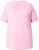 Ulla Popken Essential Square Neck Stretch Tee Pink - T-skjorter - 