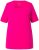 Ulla Popken Essential Square Neck Stretch Tee Magenta Pink - T-skjorter - 