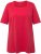 Ulla Popken Essential Square Neck Stretch Tee Dark Pink - T-skjorter - 