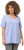 Ulla Popken Essential Square Neck Stretch Tee Sky Blue - T-skjorter - 