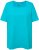 Ulla Popken Essential Square Neck Stretch Tee Deep Aqua - T-skjorter - 