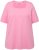 Ulla Popken Essential Square Neck Stretch Tee Light Pink - T-skjorter - 