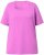 Ulla Popken Essential Square Neck Stretch Tee Cool Pink - T-skjorter - 