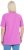 Ulla Popken Essential Square Neck Stretch Tee Cool Pink - T-skjorter - 