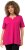 Ulla Popken Essential Square Neck Stretch Tee Fuchsia Pink - T-skjorter - 