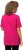 Ulla Popken Essential Square Neck Stretch Tee Fuchsia Pink - T-skjorter - 