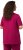 Ulla Popken Essential Square Neck Stretch Tee Magnolia Red - T-skjorter - 