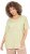Ulla Popken Cold Dye Ruffle Edge Pocket Tee Pistachio - T-skjorter - 