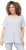Ulla Popken Textured Striped Short Sleeve Tee Snow White - T-skjorter - 