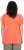 Ulla Popken Wing Sleeve V-Neck Tee Coral Pink - T-skjorter - 